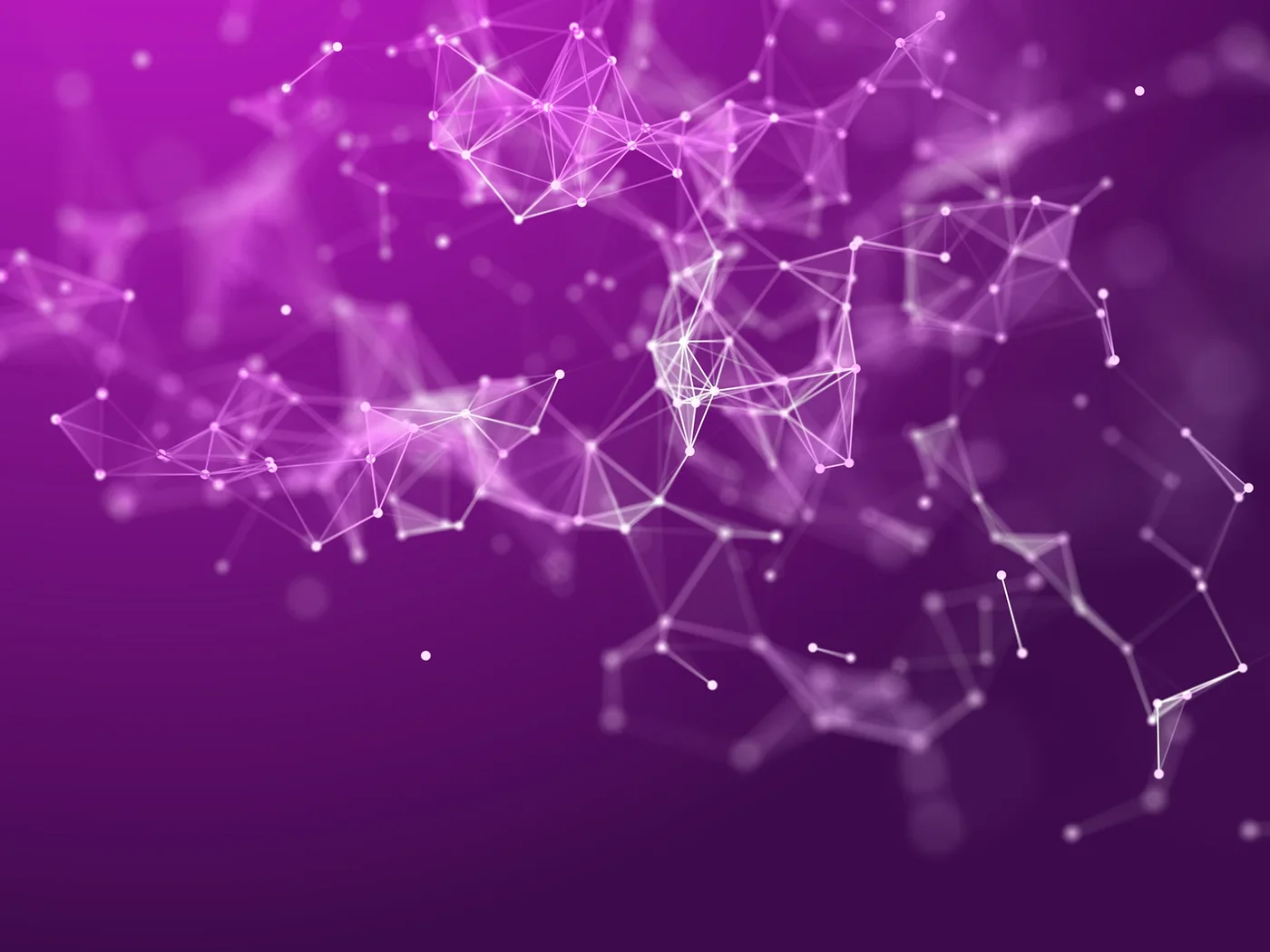 A tub of Brainlive brain-support powder against a purple neural-network backdrop