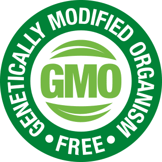 GMO-free certification seal